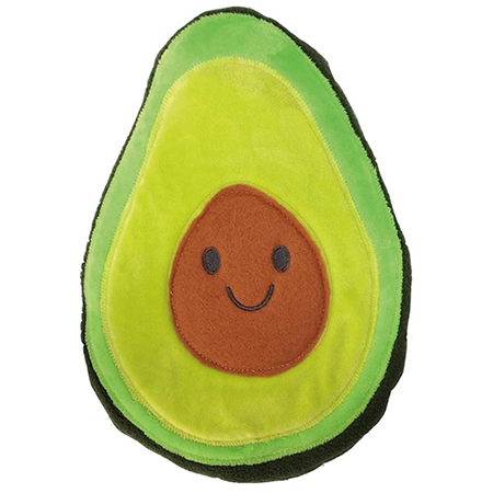 GAMAGO Avocado Heating Pad & Huggable Pillow, cute smiling avocado design