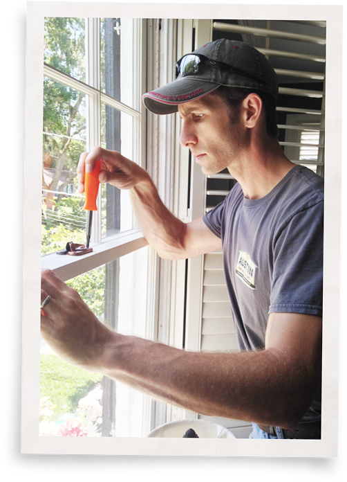 scott sidler installing hardware on energy efficient windows