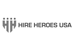 Hire Heroes USA logo.