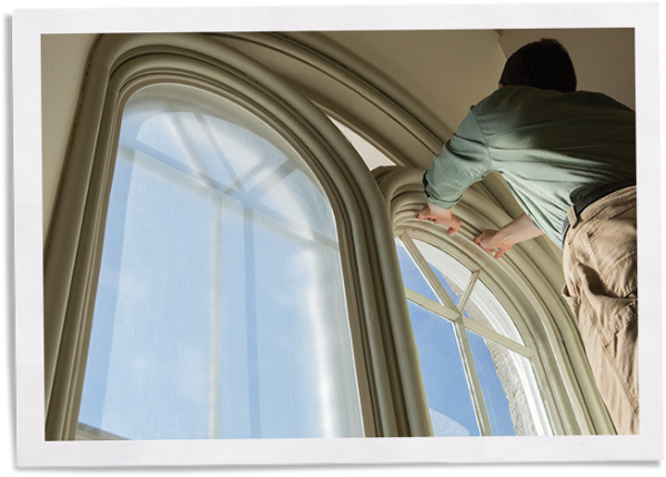 installing indow inserts in church single pane historic windows