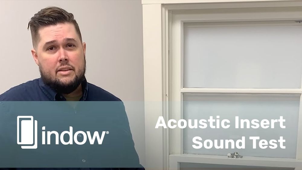 Acoustic Insert Sound Test | Indow