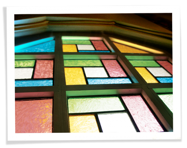 installing indow inserts in church stained glass windows